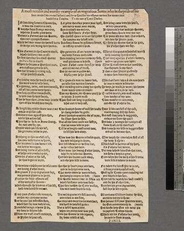 A most notable and worthy example of an vngratious sonne, who in the pride of his hart denied his owne father: and how God for his offence turned his meate into loathsome toades. To the tune of Lord Darley