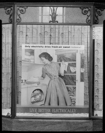 General Office display window