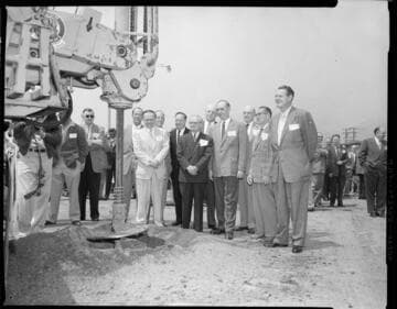 Group touring electric system construction site