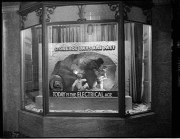 General Office display window