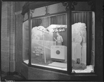 General Office display window