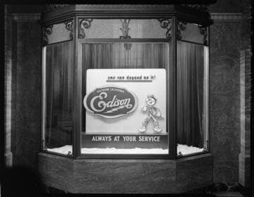 General Office display window