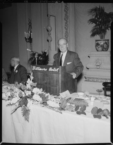 Banquet at the Biltmore Hotel