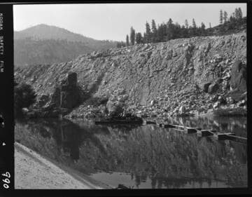 Big Creek - Mammoth Pool - Sand dredging