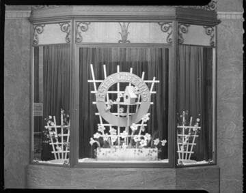 General Office display window