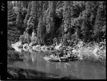 Big Creek - Mammoth Pool - Deep well drilling - damsite area