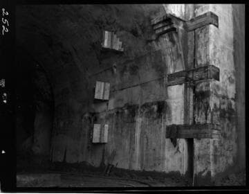 Big Creek - Mammoth Pool - K-Braces inlet portal of diversion tunnel