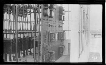 The switchboard at Tipton Substation
