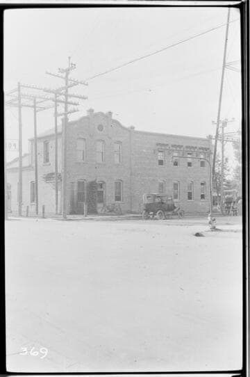 The exterior of the Porterville Substation