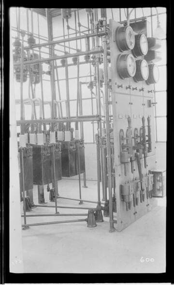 The switchboard at Woodville Substation