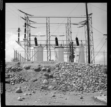 Bishop Creek Plant 6 substation