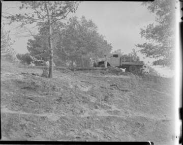 San Bernardino wildfire in 1956