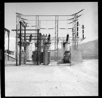 Bishop Creek Plant 6 substation