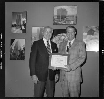 Conservation award presented to Tooley & Company