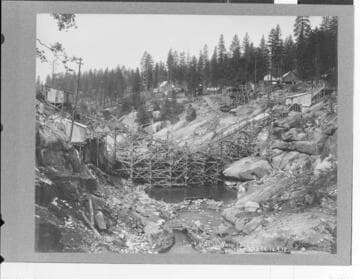 Dam #4 looking West