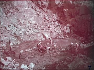 Big Creek #4 project: Rock quarry