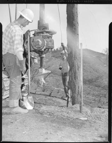 Edison crews repairing damage from Malibu Fire