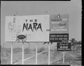 Billboard for housing development