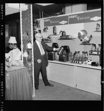 Trade show with commercial electric applications