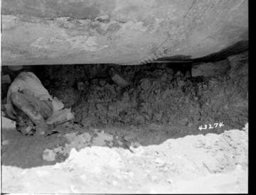 Big Creek, Huntington Lake Dams - Excavation under 12' pipe to place rock protection
