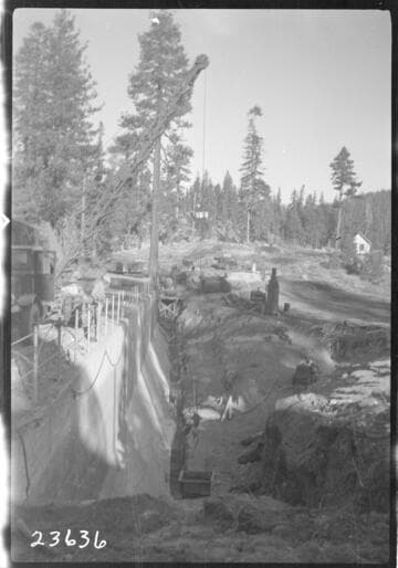 Big Creek, Huntington Lake Dams - Dam #3A