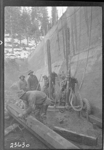 Big Creek, Huntington Lake Dams - Dam #3A