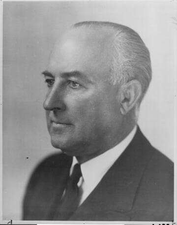 A formal portrait of John Barnes Miller, Edison President and Chairman