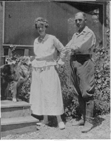 Dave and Edith on the Kern River