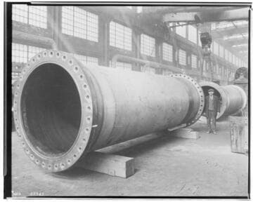 Big Creek 2A  -  pipe fabrication