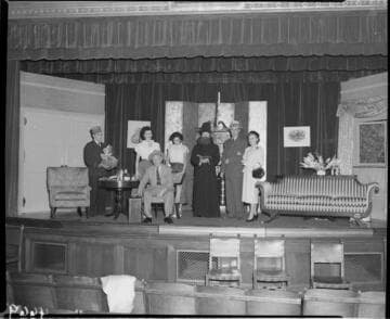 Rehearsal underway for stage production at Edison auditorium