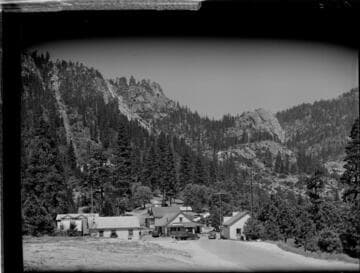 General view of the town of Big Creek