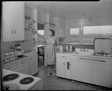 Domestic electric kitchen