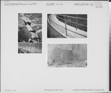 Big Creek, Florence Lake Dam - Arch #8