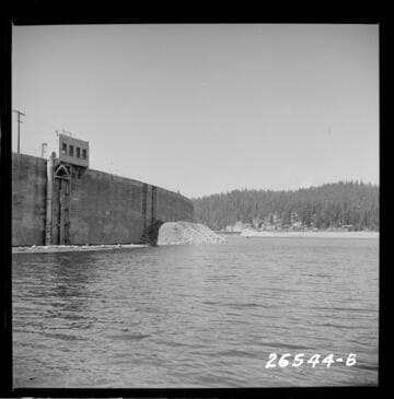 Big Creek, Huntington Lake Dams - Backfill