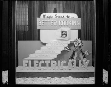 General Office display window