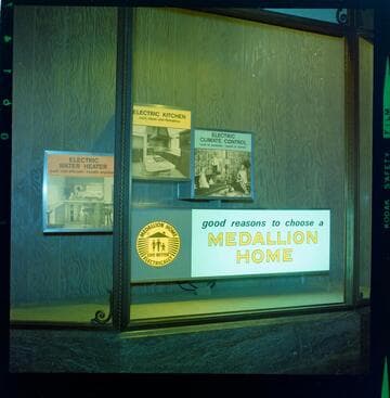 General Office display window