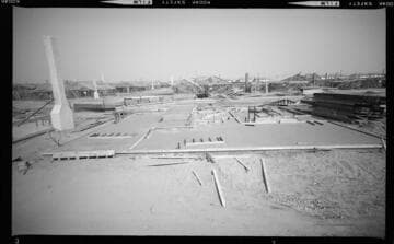 Housing development under construction