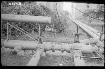 Long Beach Steam Station - Gas line