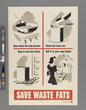 Save waste fats