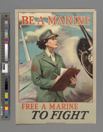 Be a Marine. Free a Marine to fight