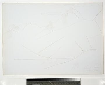 Mountain Landscape with Clouds