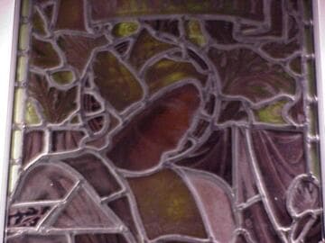 Generosity Panel from the David Healey Memorial Window from the Unitarian Chapel, Heywood, Lancashire