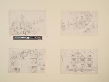 Town with Church and Castle