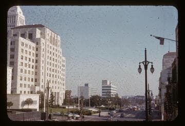 Civic Center, from 1st and Hill Streets
