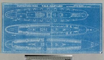 Los Angeles Steamship Company's 23-knot super-express steamers Yale - Harvard : service de luxe San Francisco - Los Angeles - San Diego [reproduction]