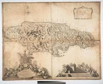 Ruatan or Rattan, Surveyed By Lieutenant Henry Barnsley, with Inprovements by Thomas Jefferys Geographer to the King. London: Published 12th. May 1794 by Laurie & Whittle, No. 53, Fleet Street