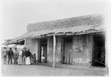 Old Town grocery store (Aliso Street East of Beaudry(?)
