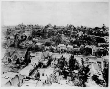 Los Angeles, West from City Hall Tower