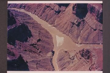 Mouth of the Little Colorado.  Lees Ferry gauge:  approx. 31,000 cfs