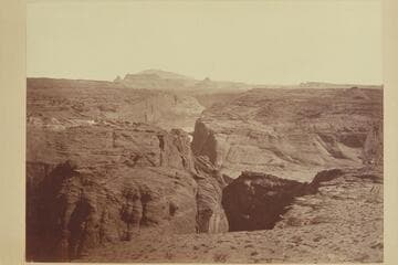 Canyon of the Colorado River; near mouth of San Juan River, Arizona